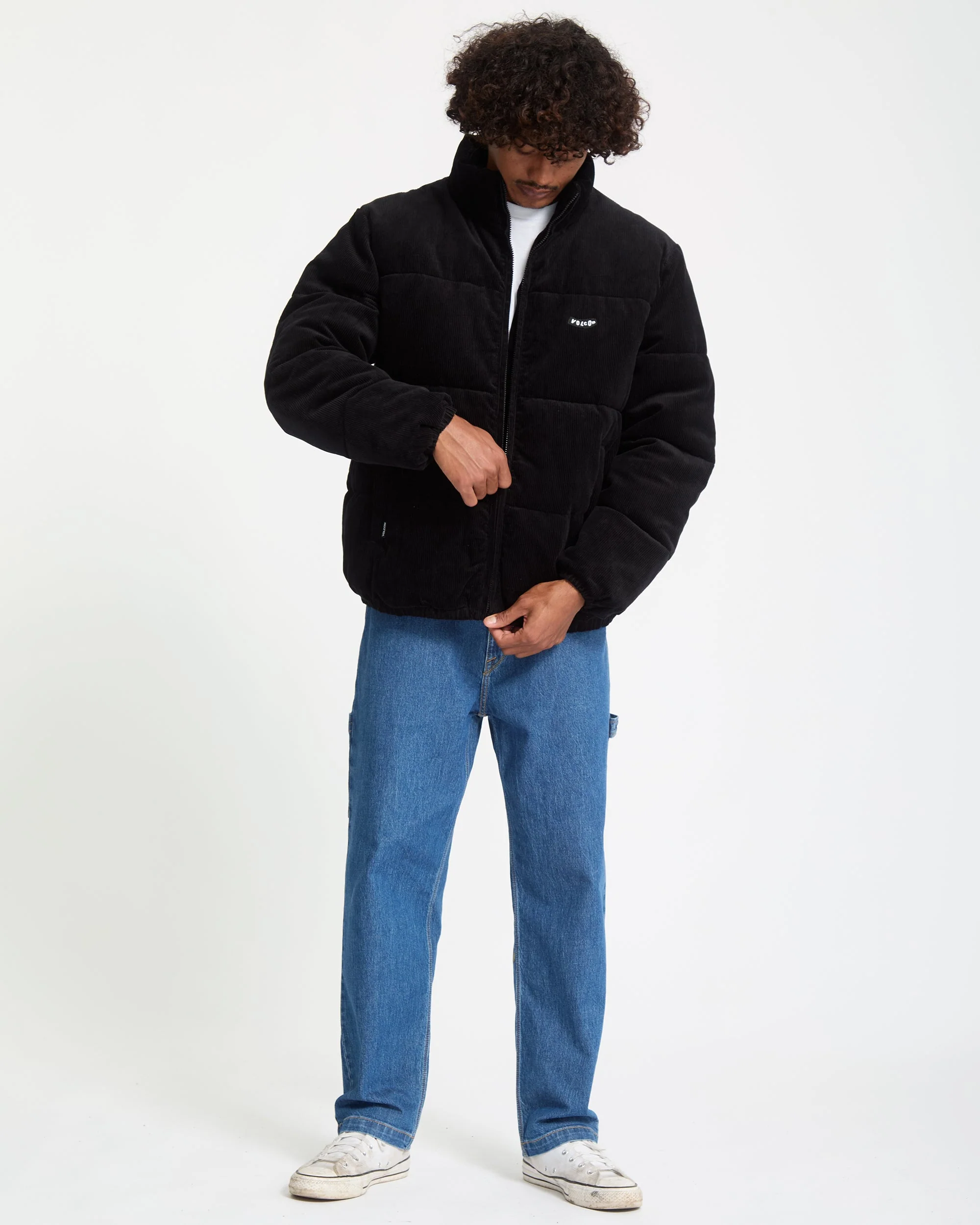 Walltz Corduroy Jacke - Black - Image 5