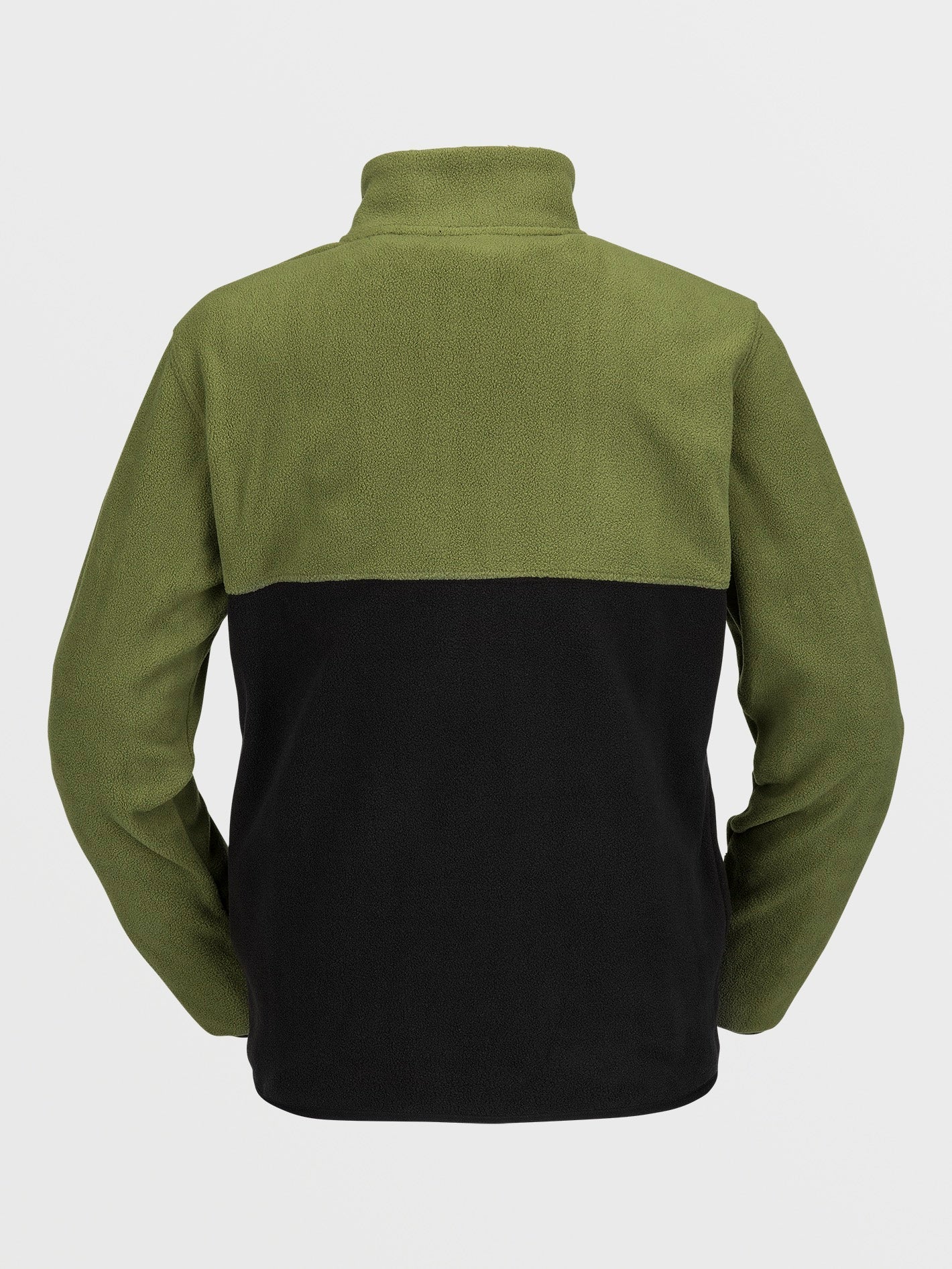 Youth Half-Zipped Polar Sweatshirt - MILITARY - (KINDER) - Image 2